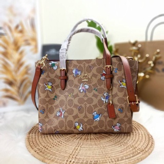 COACH MOLLIE TOTE 25 IN SIGNATURE CANVAS