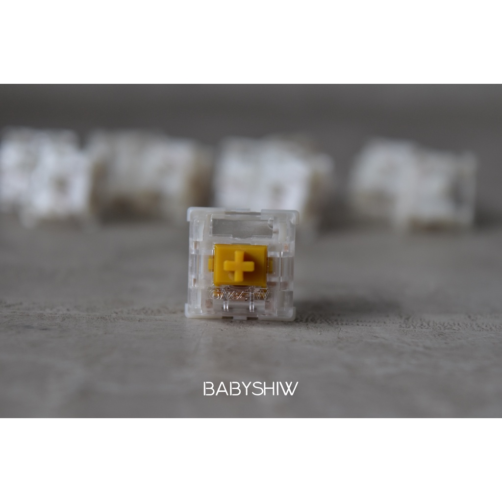 ภาพสินค้า(พร้อมส่งในไทย) GAZZEW BOBA U4T RGB THOCKY Switch (62g & 68g) / Smooth Tactile / RGB ไฟลอด / สาย Tactile ห้ามพลาด จากร้าน babyshiw บน Shopee ภาพที่ 6