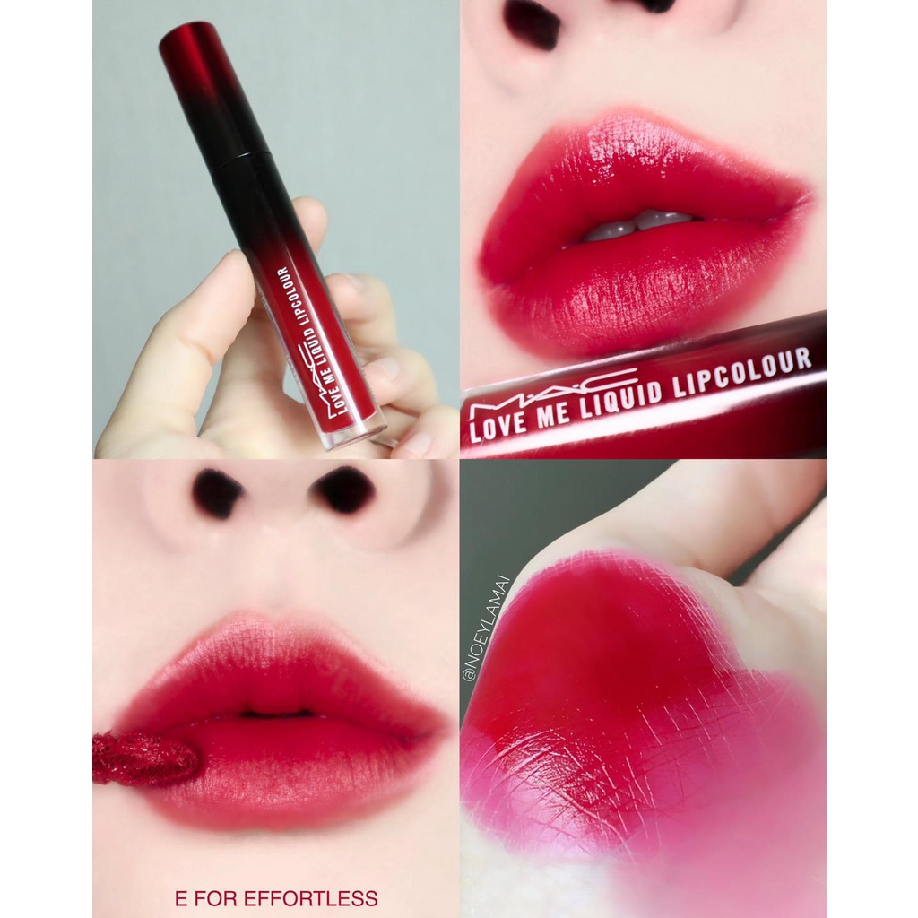 beauty-siam-แท้ทั้งร้าน-ลิปลิขวิดสีที่ลิซ่าใช้-mac-love-me-liquid-lipcolor-full-size-สี-493-e-for-effortless