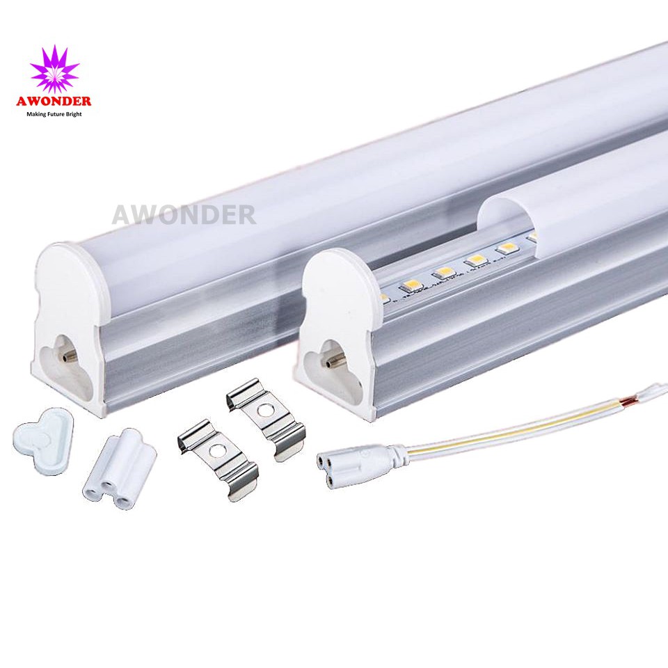 หลอดประหยัดไฟ LED T5 Tube พลาสติก+อลูมิเนียม | Shopee Thailand
