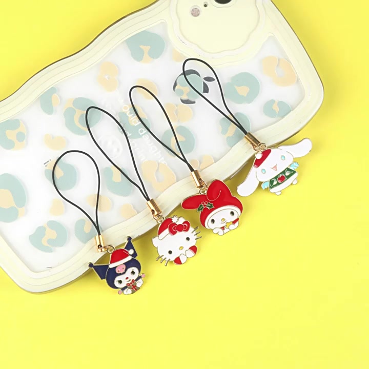 sanrio-flth-เคสโทรศัพท์มือถือ-ลายตุ๊กตา-my-melody-cinnamoroll-พร้อมสายคล้อง-สําหรับเด็กผู้หญิง