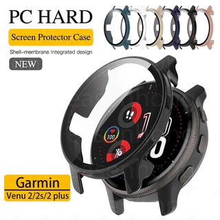 ภาพหน้าปกสินค้าเคสป้องกันหน้าปัดนาฬิกา 2in1 เคสป้องกันหน้าปัดนาฬิกา PC กันกระแทก แบบเต็มจอ สําหรับ Garmin Venu2 Venu2S 2plus ซึ่งคุณอาจชอบราคาและรีวิวของสินค้านี้