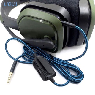 สินค้า Lidu1 สายเคเบิลพอร์ตหูฟัง ชุบทอง 3.5 มม. สําหรับ Astro A10 A30 A40 A40T