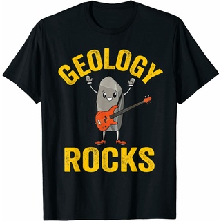 เสื้อยืด พิมพ์ลาย Geologist Pun Playing Bass เหมาะกับของขวัญ แฟชั่นสําหรับผู้ชาย