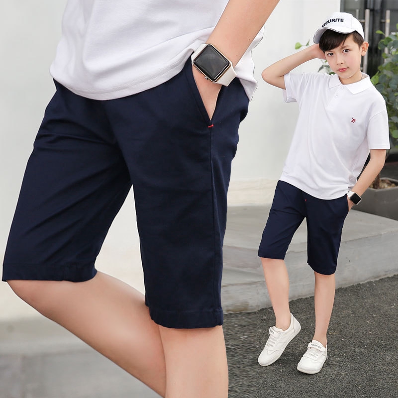 ภาพสินค้าDIIMUU 5-13 ปีเด็กเด็กเด็กกางเกงขาสั้นกางเกงสาเหตุฝ้ายกีฬายืดหยุ่นกางเกงคาร์โก้สินค้ากางเกงเด็กเสื้อผ้า จากร้าน diimuu02.th บน Shopee ภาพที่ 1
