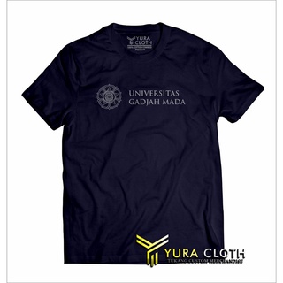 เสื้อยืด ผ้าฝ้าย พิมพ์ลาย Distro UGM University Ivach MADA YOGYAKARTA COMBED 30S สําหรับผู้ชาย