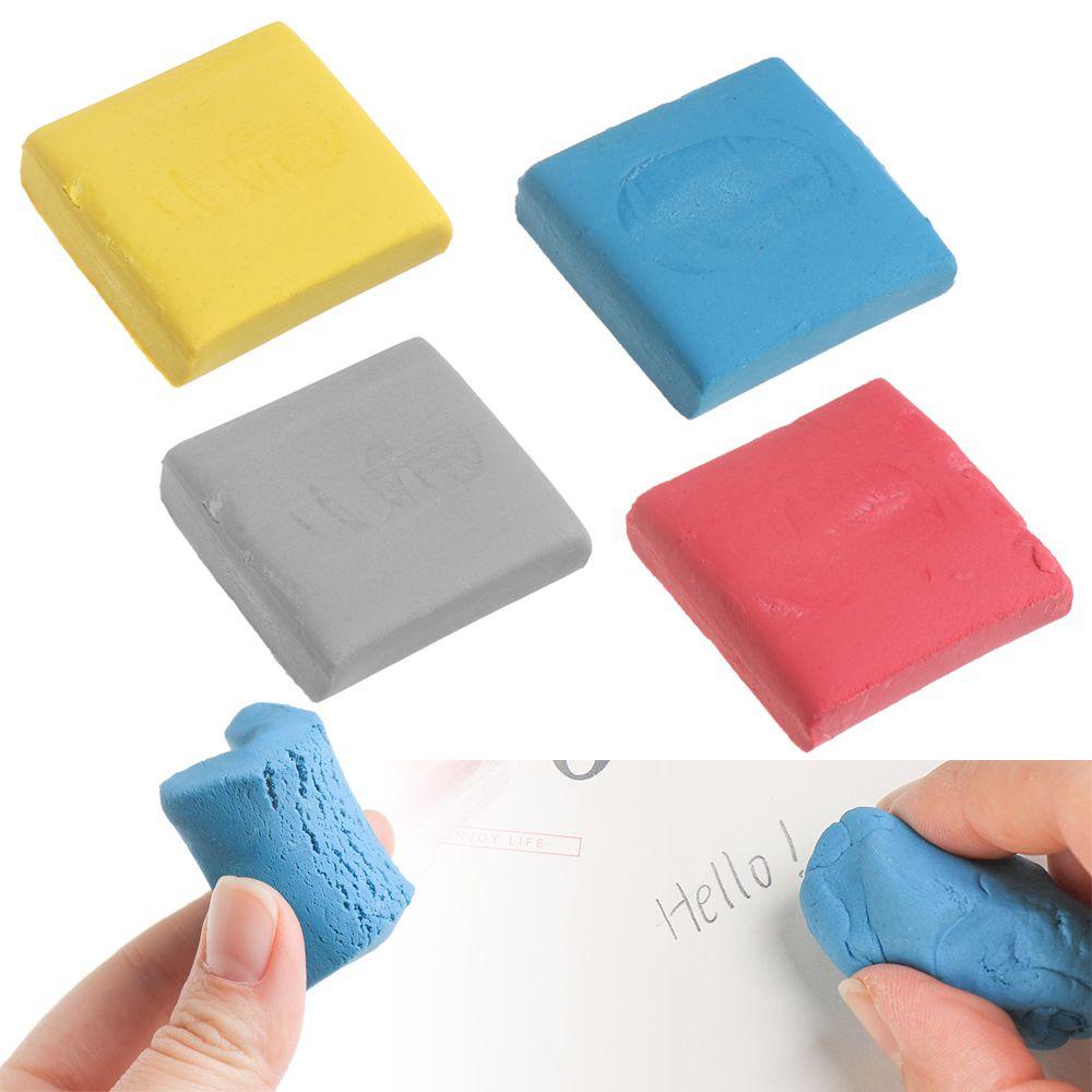 KIKIFOR Plasticity Eraser, Soft Colourful Soft Erasers, ยางลบดินสอ ...