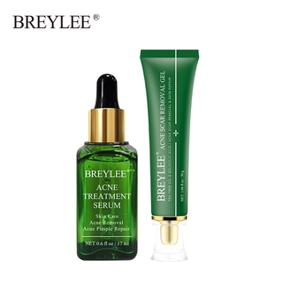 Breylee ทรีทเม้นต์รักษารอยแผลเป็นจากสิว 2 ชิ้น (เจล + เซรั่ม)