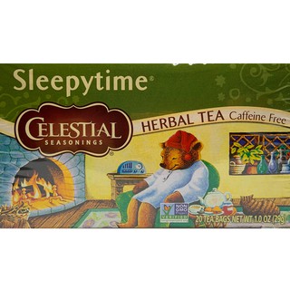 Docmee l Celestial Seasonings, Herbal Tea, Sleepytime (Exp.08/25) ชาช่วยนอนหลับ กลิ่นสเปียร์มินต์ Sleepy Tea ไม่มีแคล