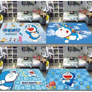 Doraemon พรมปูพื้นขนาดใหญ่ 160×120 ซม.  โดเรม่อน คิตตี้