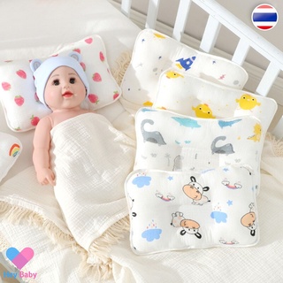 ❗ หมอนเด็กแรกเกิด ผ้ามัสลิน baby pillow WD103