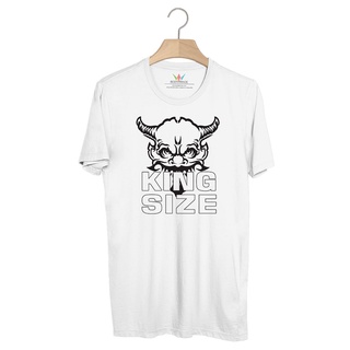 BP268 เสื้อยืด King Size of Devil