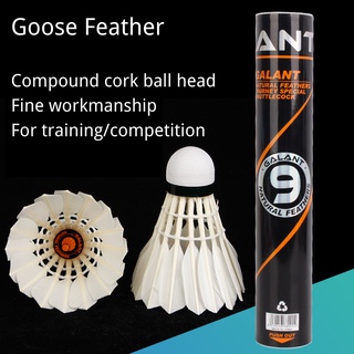 ภาพหน้าปกสินค้า[Goose Feather] ลูกขนไก่ แบดมินตัน ทนทาน สําหรับฝึกซ้อม ที่เกี่ยวข้อง