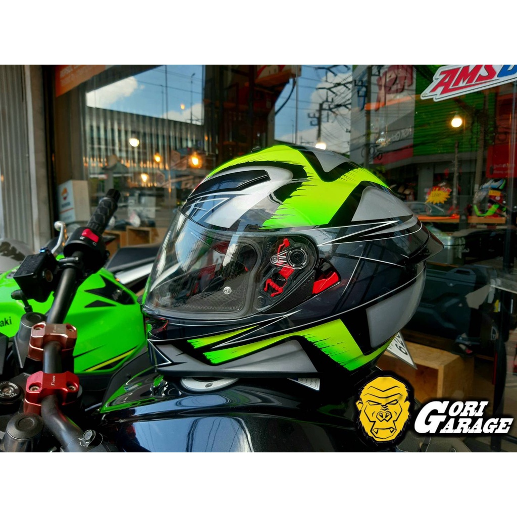 agv k3 liquefy Helmet - Matte Black Shell in HIR หมวกกันน๊อค AGV K3 SV LIQUEFY