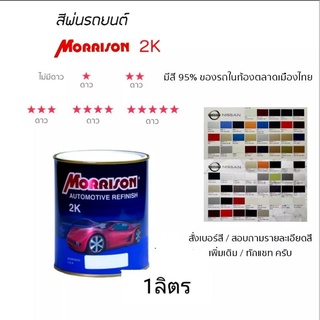 สีพ่นรถยนต์ มอร์ริสัน morrison 2k (โซน NISSAN นิสสัน )สนใจ สีเบอร์ ทักแชท ได้ครับ