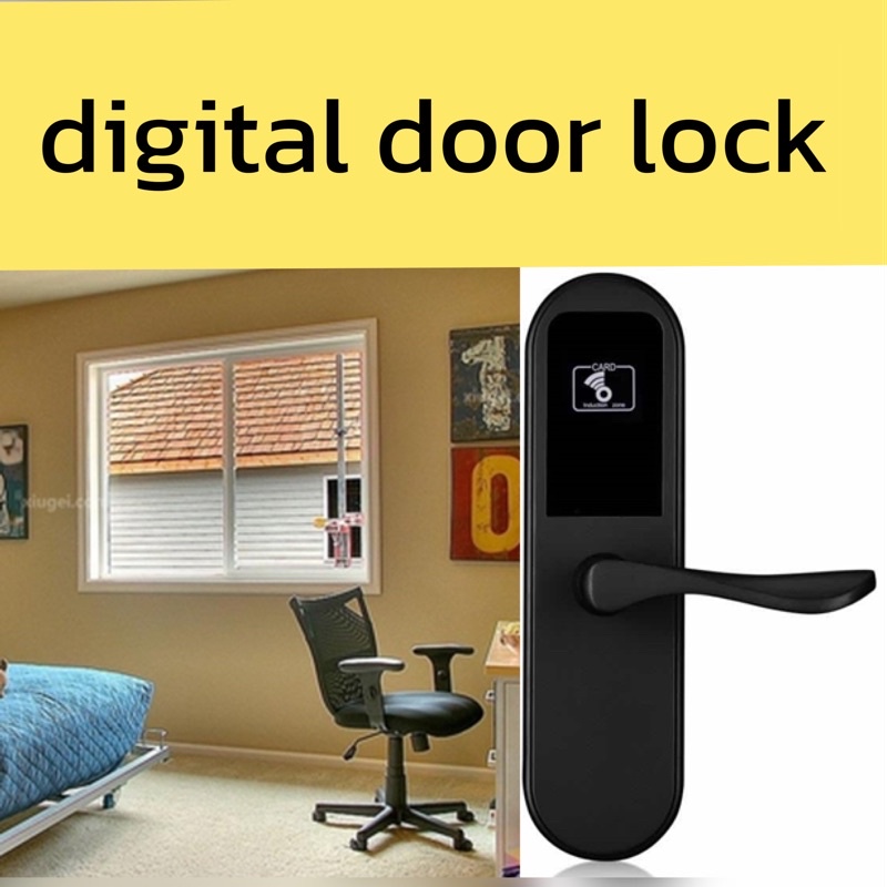 digital-door-lock-กลอนประตูดิจิตอล-ลอนดิจิตอล-แทนลูกบิดเดิมได้