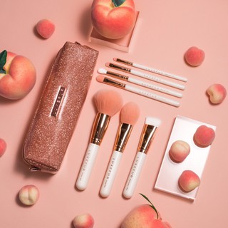 👉ลด 65.- โค้ด U42VNC💕 LUXEFUR Bring Me Peach Collection - 7 Pieces Brush Set เซ็ตแปรงลุคซ์เฟอร์ 7 ชิ้น