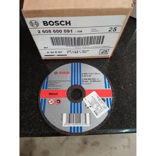 สินค้า BOSCH ใบตัดเหล็ก 4 นิ้ว แท้