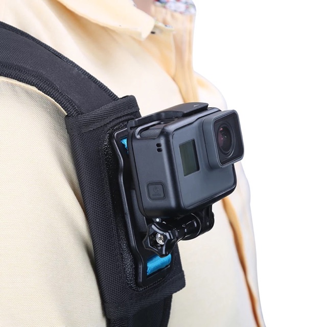 ภาพหน้าปกสินค้าที่รัดสายกระเป๋า.Telesin Backpack strap Mount