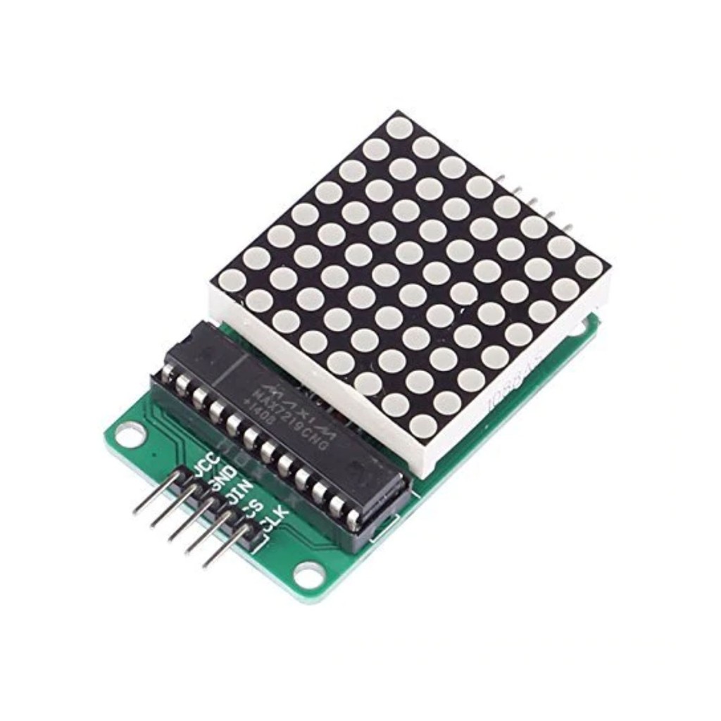 พร้อมส่ง-color-red-display-module-max7219-dot-matrix-module-control-module-mcu-module