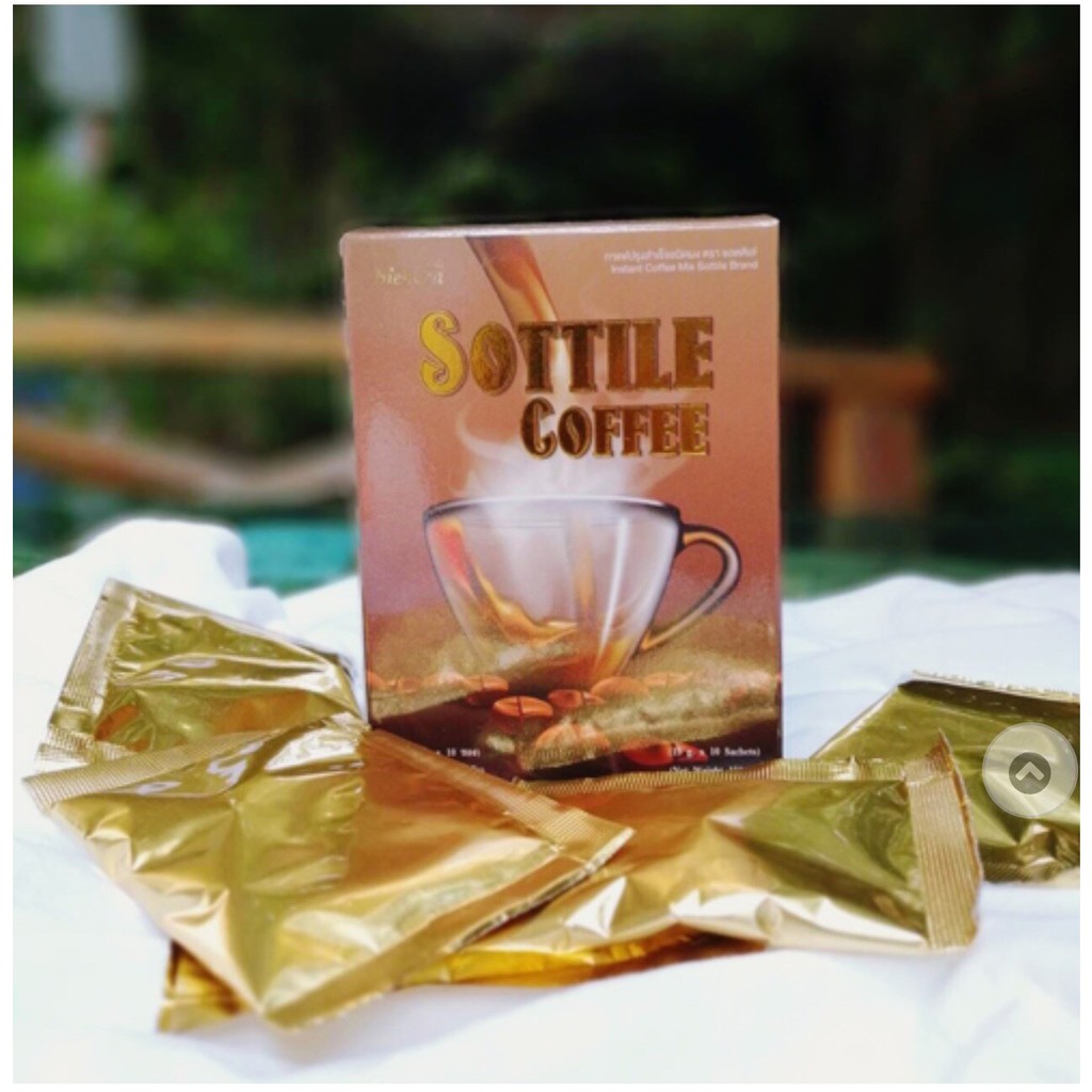 กาแฟ-3in1-sottile-10ซองต่อกล่อง-ซองล่ะ-15-กรัม-coffee