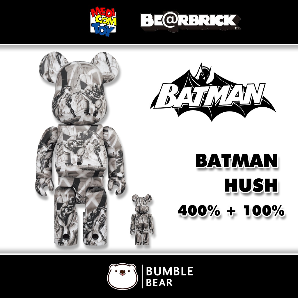 バットマン/BATMAN HUSH (Pencil Art Ver.) ベアブリック/BE バットマン/BATMAN HUSH (Pencil Art Ver.) ベアブリック/BE