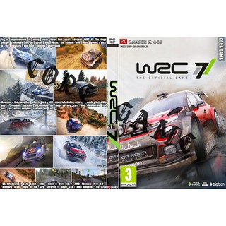 แผ่นเกมส์คอม WRC 7 FIA World Rally Championship เกมส์ คอมพิวเตอร์  PC โน๊ตบุ๊ค