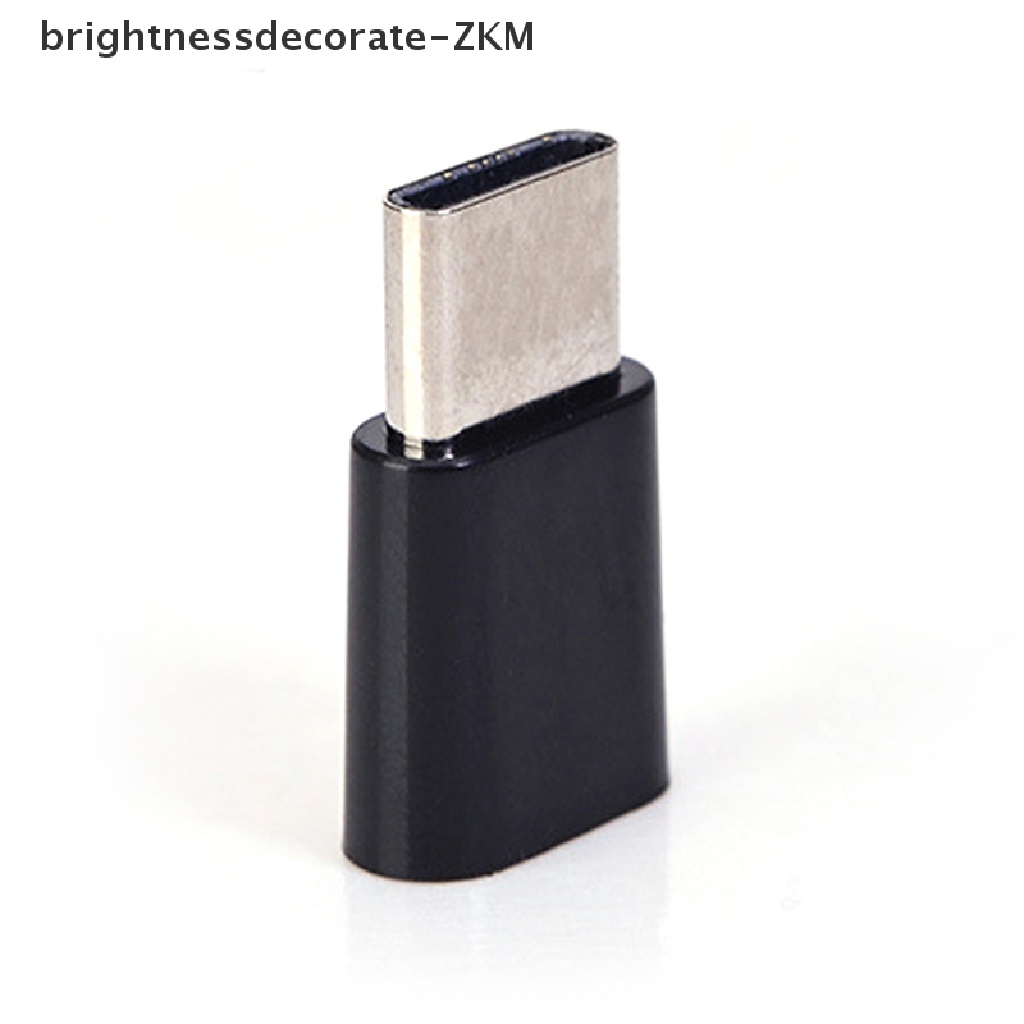 brightdecorate-อะแดปเตอร์แปลงสายชาร์จ-micro-usb-ตัวเมีย-เป็น-type-c-usb-c-ตัวผู้