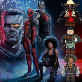 ของเล่นตัวต่อฟิกเกอร์ Marvel Deadpool Domino Peter ขนาดเล็ก เพื่อการเรียนรู้ สําหรับเด็ก