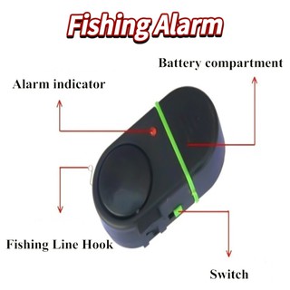 ภาพขนาดย่อของภาพหน้าปกสินค้าอุปกรณ์แจ้งเตือนเมื่อปลากินเบ็ด Fishing Alarm bell สัญญาณเตือนตกปลาอิเล็กทรอนิกส์ ไฟ LED จากร้าน ovtravl บน Shopee ภาพที่ 6
