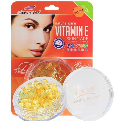 ภาพสินค้าเซรั่มวิตามินอีสกัดเข้มข้น ลดรอยแผลเป็น Piaoxiu Vitamin E Skin Care Element Capsule 60 Capsules จากร้าน pony__shop บน Shopee ภาพที่ 3