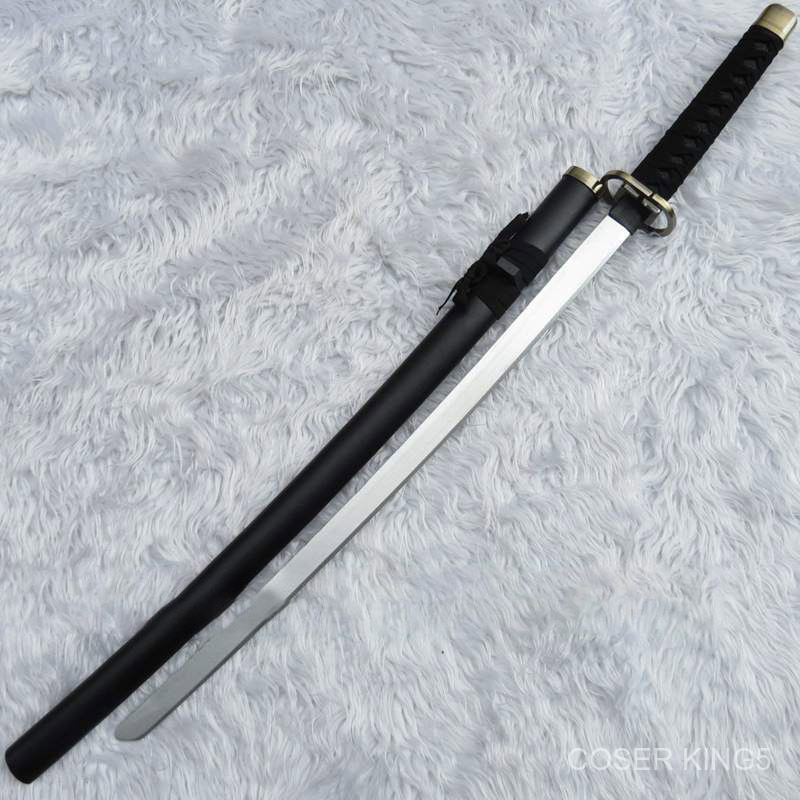 100ซม-ทำด้วยไม้-ดาบ-bleach-espada-wooden-sword-weapon-toys-cosplay-ichimaru-gin-shinsou-zanpakutou-samurai-prop-ชุดคอสเพ