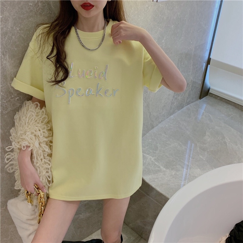 พร้อมส่ง-เสื้อยืดแฟชั่น-เกาหลี-no-354