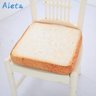 DANLE เบาะรองนั่ง เก้าอี้ ขนมปังสุดน่ารัก ผ้านุ่มนิ่ม นั่งสบาย ซักทำความสะอาดได้ ที่นอนขนมปัง เบาะขนมปัง เบาะ นักเรียน สตูล เส