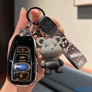 สินค้า เคสรีโมตกุญแจรถยนต์ TPU อุปกรณ์เสริม สําหรับ Subaru BRZ XV Forester Legacy Outback 2 3 ปุ่ม