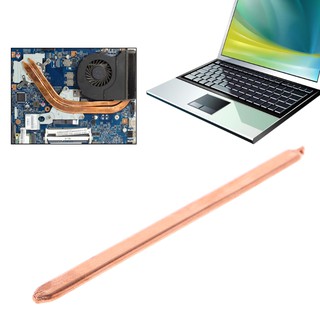 ภาพหน้าปกสินค้า130x8x3mm Pure Copper Tube Flat Heatsink Cooler For Laptop Notebook ที่เกี่ยวข้อง