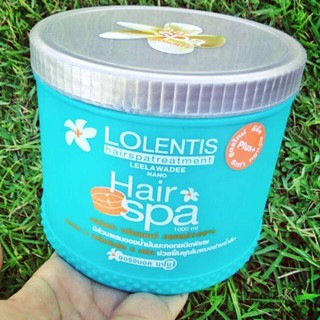 ลอเลนติส แฮร์สปา ทรีทเมนท์นาโน หมักผม Lolentis hair spa บำรุงเส้นผมที่แห้งเสียอย่างล้ำลึก เล็ก500g ใหญ่1000kg