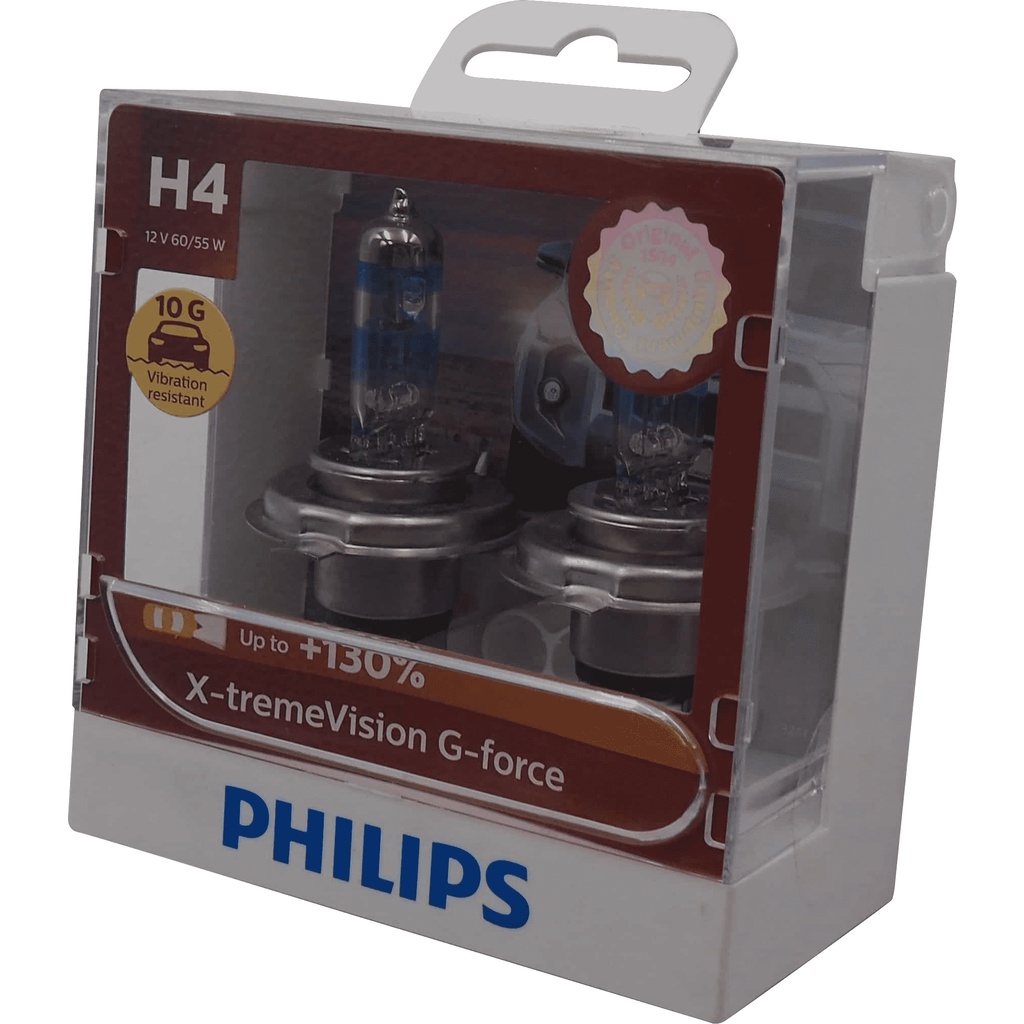 หลอดไฟหน้ารถยนต์-philips-x-tremevision-12v-55w-65w-ขายเป็นกล่อง-1-คู่-ฟิลิป-ซีนอน-ฮาโลเจนไฟหน้า-หลอดไฟ-รถยนต์