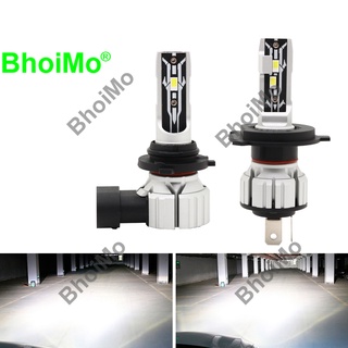 BhoiMo new high temperature resistance highlight LED H1 headlight for car H4 H7 bi xenon projector headlamp H8 H9 H11 fog lamp 9005 HB3 9006 HB4 GC-5530 chip auto spotlights signal Exterior lights bulb off-road led light DC12v-18v white 6000k