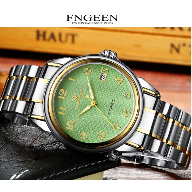 fngeen-6608-นาฬิกาข้อมือระบบกลไกอัตโนมัติ-สำหรับผู้ชาย