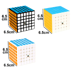 ใหม่ รูบิคปริศนา 6x6x6 Zauberwürfel Cubo di สีดํา สีขาว