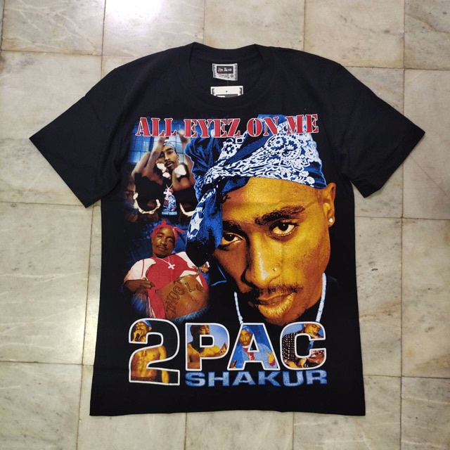 เสื้อวง-2pac-hip-hop-t-shirt-เสื้อยืดวง-2pac-tupac-rappers-5xl