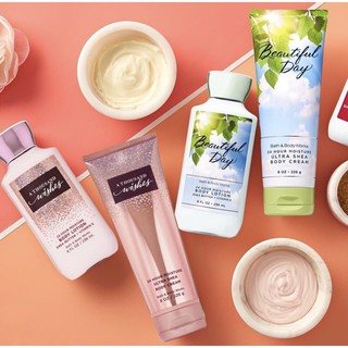 Bath And Body Works Signature Collection " Body Lotion กลิ่น BEAUTIFUL Day  กลิ่นดอกไม้แสนหวานบอกความเป็นผู้หญิงมีเสน่ห์