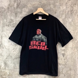 Red Skull Marvel T-shirt เสื้อลายเรด สกัลล์ เสื้อยืดมาร์เวล ลิขสิทธิ์แท้100%