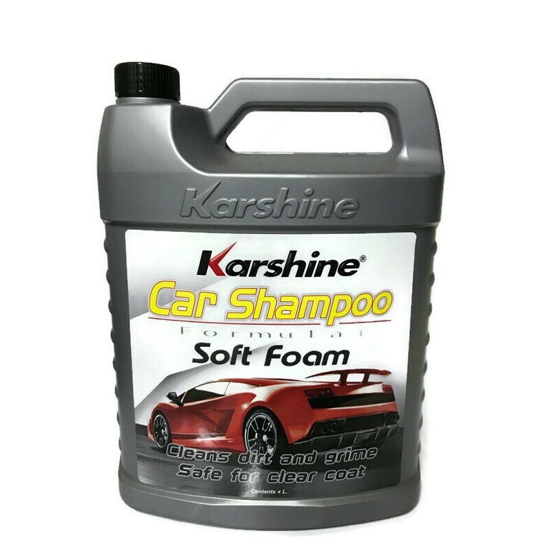 น้ำยาล้างรถ-แชมพูล้างรถ-คาร์ชายน์-karshine-4ลิตร-แกลลอน
