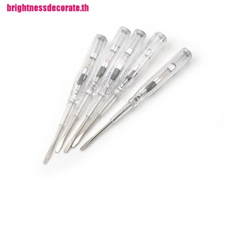 (Brith) ปากกาทดสอบแรงดันไฟฟ้า 100-500V 500V 1 ชิ้น