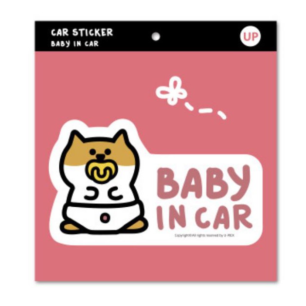 sticker-สติกเกอร์-แปะ-รถยนต์-ลายหมาน่ารัก
