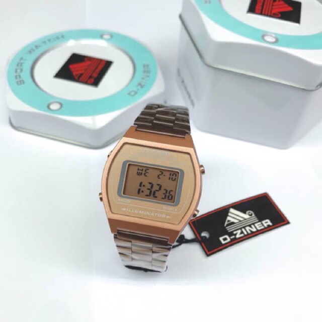 ภาพหน้าปกสินค้านาฬิกา D-Ziner % รุ่น Princess พร้อมกล่อง มีเก็บเงินปลายทาง by Labelshop