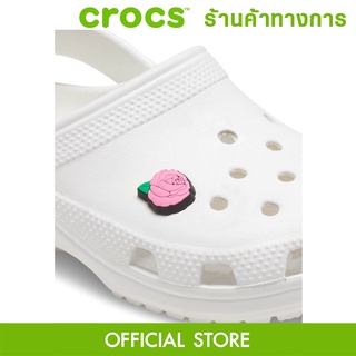 CROCS Jibbitz Pink Rose ตัวติดรองเท้า