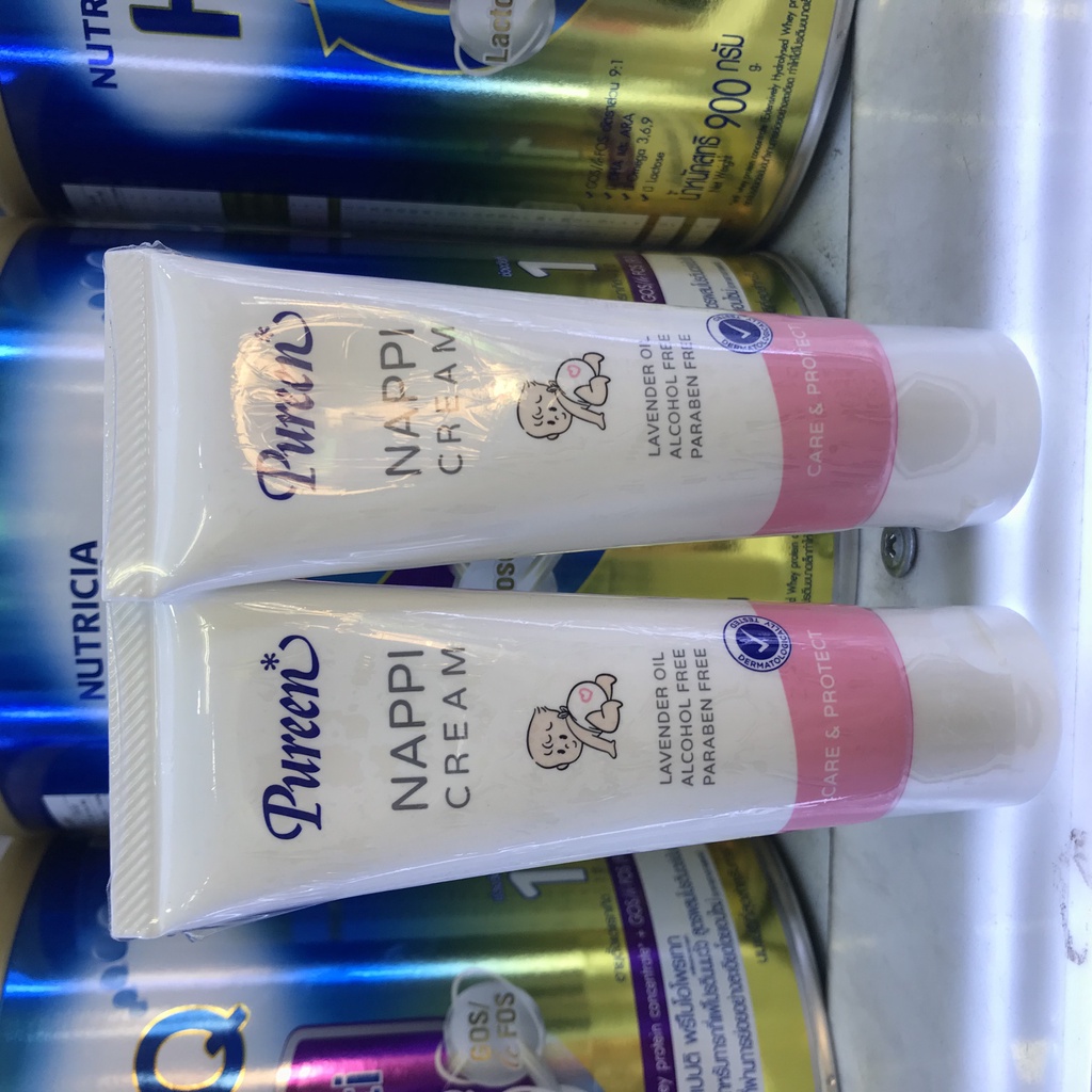 pureen-เพียวรีน-แนปปี้ครีม-ครีมลดและป้องกันผื่นผ้าอ้อม-1-หลอด-ขนาดใหม่-50-กรัม-exp-18-08-2024